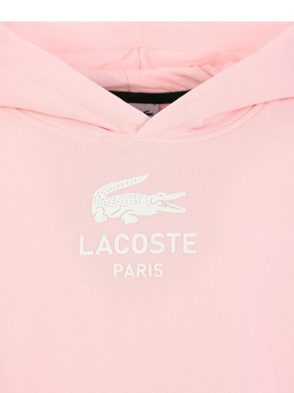 Lacoste Kids Hoodie met logo Roze