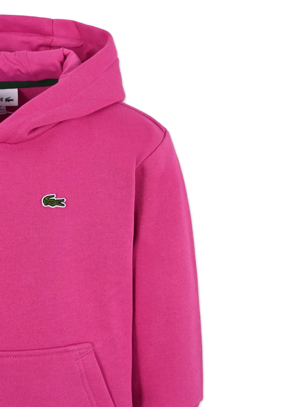 Lacoste Kids Hoodie met logo Roze