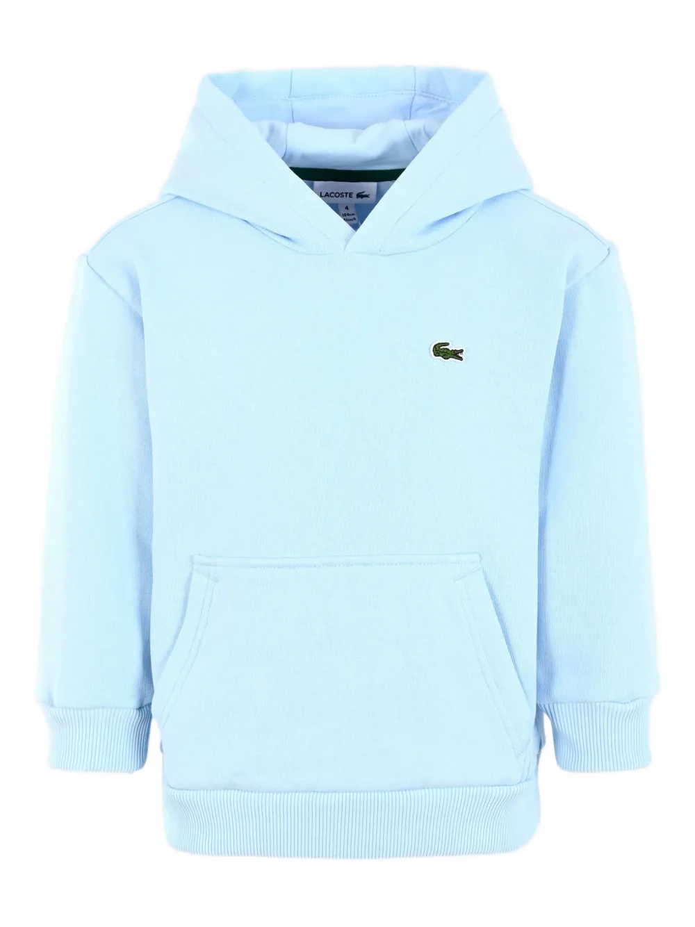 Lacoste Kids Sweater met geborduurd logo Blauw