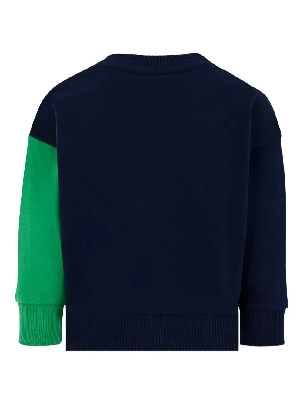 Lacoste Kids Sweater met colourblocking Blauw