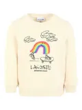 Lacoste Kids rainbow sweatshirt - Neutrals