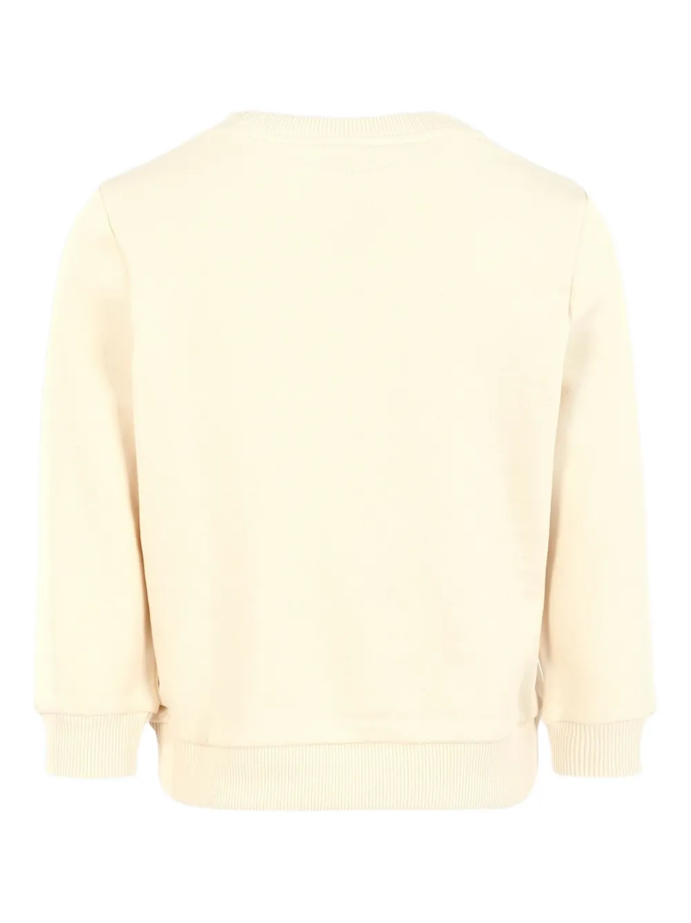 Lacoste Kids Sweater met regenboogprint Beige
