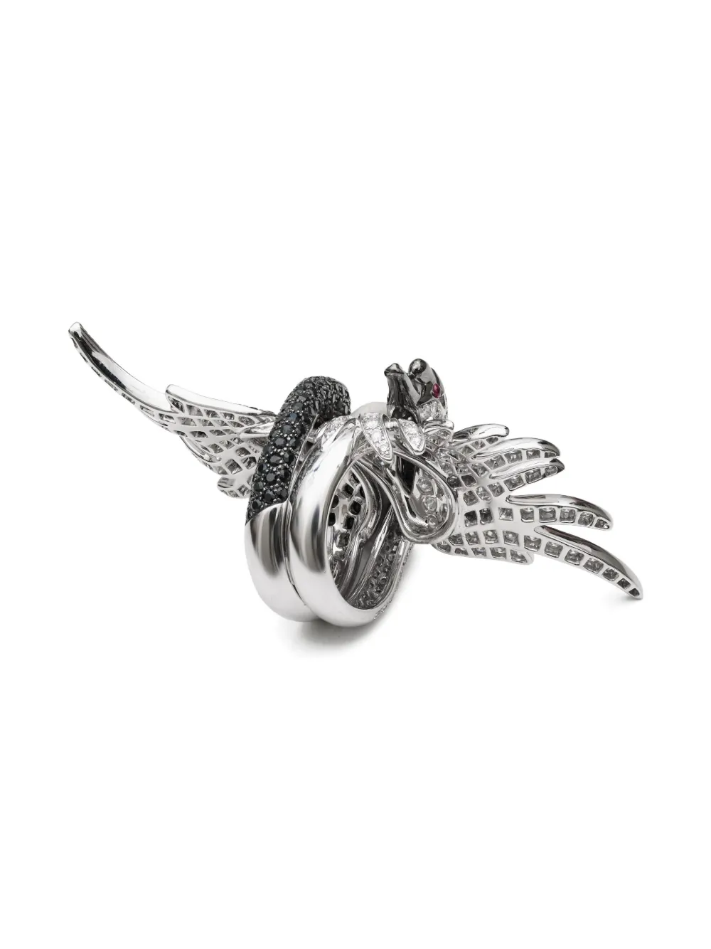  Boucheron Pre-owned Cypris Ring - Black 