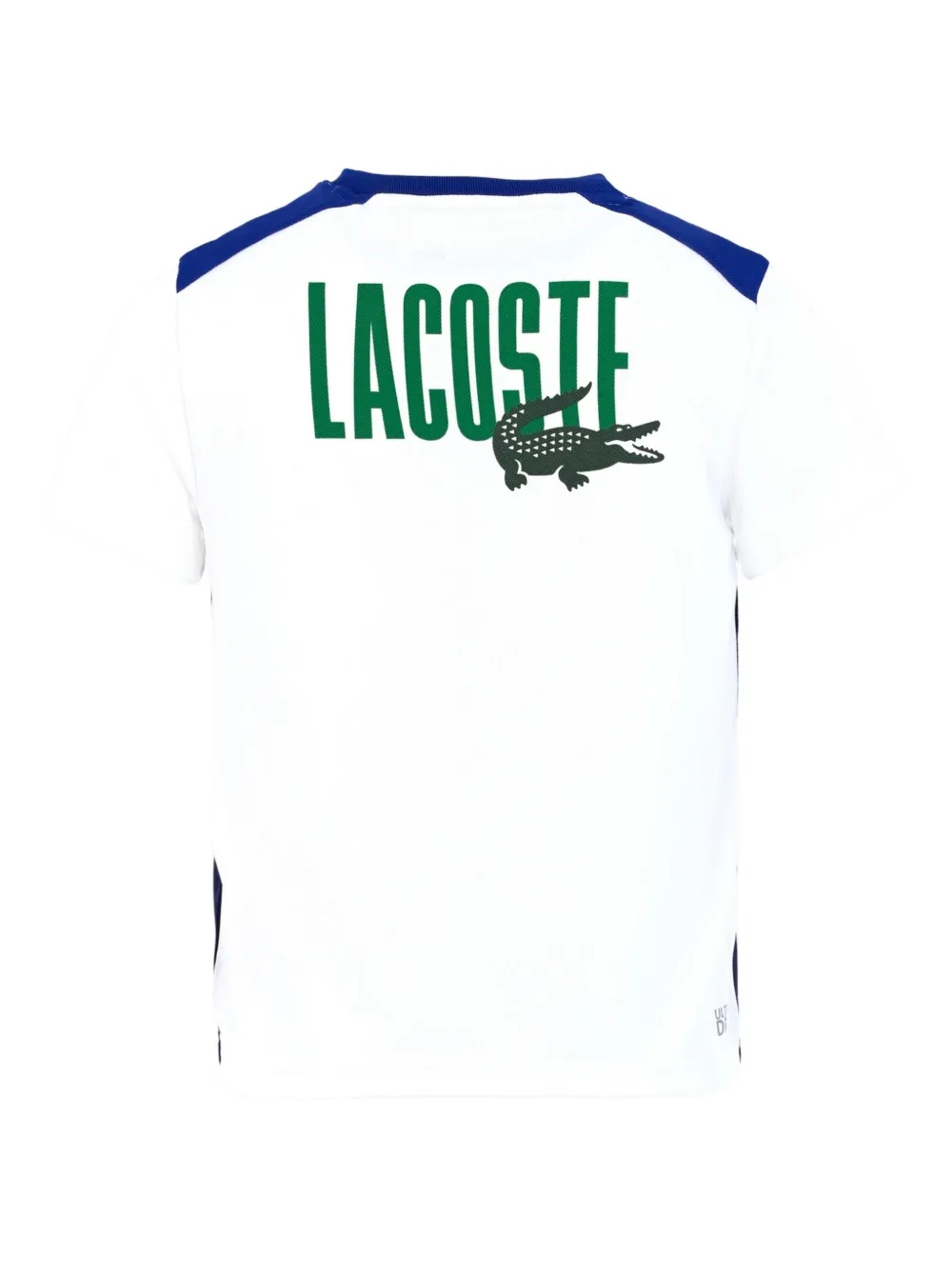 Lacoste Kids T-shirt met logopatch en korte mouwen Wit