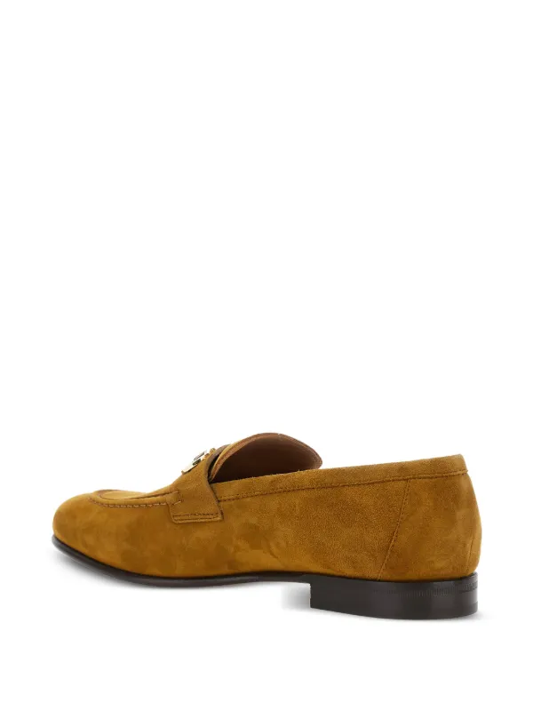 Ferragamo ガンチーニ ローファー | ブラウン | FARFETCH JP