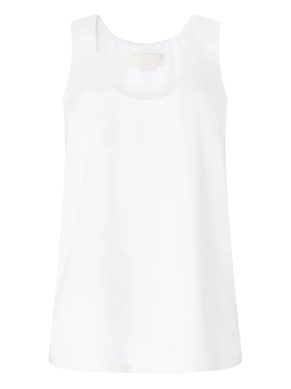 Genny scoop-neck side-slit top | Image 1