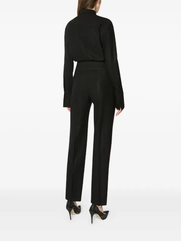 【関税&送料込】Genny Trousers Black Genny Tailored Trousers | Black | FARFETCH