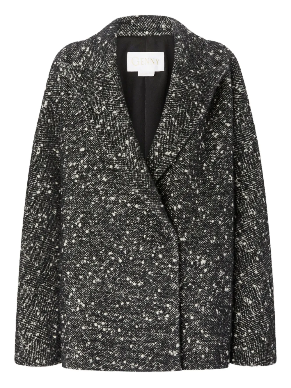Genny bouclé jacket - ブラック Genny bouclé jacket - ブラック
