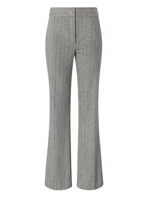 Genny stripe-pattern trousers