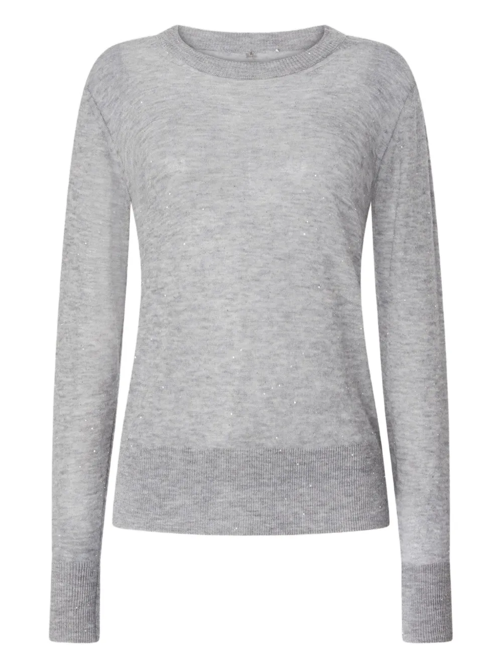 Genny Sweaters Light Grey Grijs