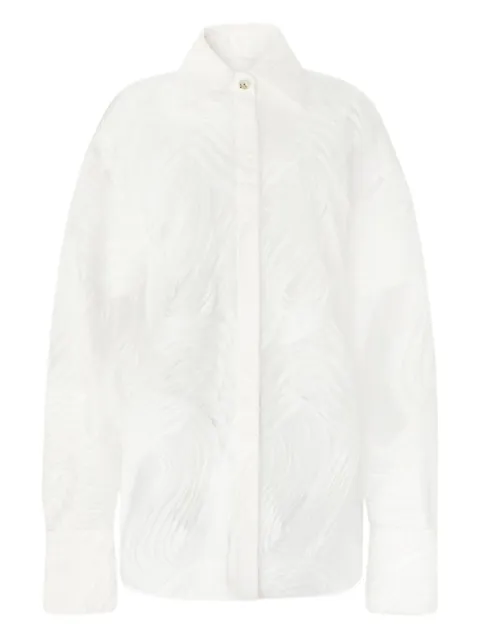 Genny semi-sheer shirt