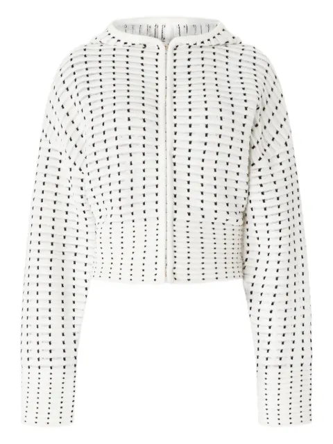 Genny hook-front hoodie