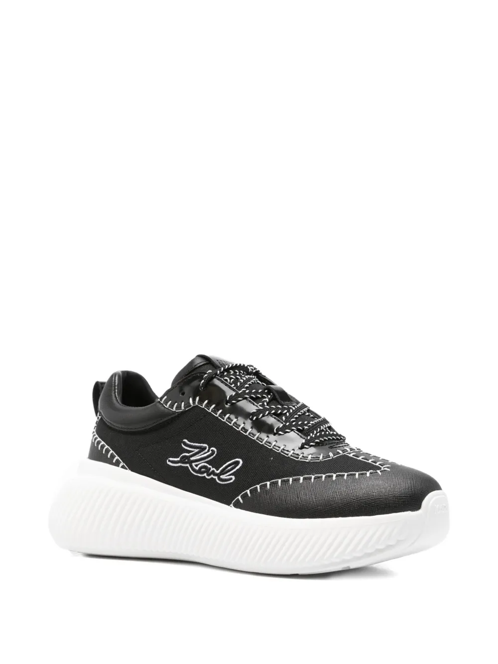 Karl Lagerfeld Kreeper Signia sneakers - Zwart