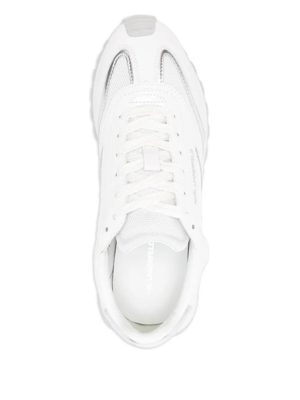 Karl Lagerfeld leather sneakers White