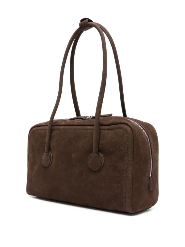 トートバッグ Marge Sherwood calf-suede top handle tote bag Marge Sherwood calf-suede Top Handle Tote Bag | Brown