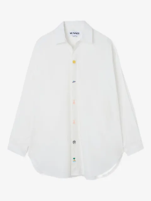 Sunnei Mega embroidered shirt