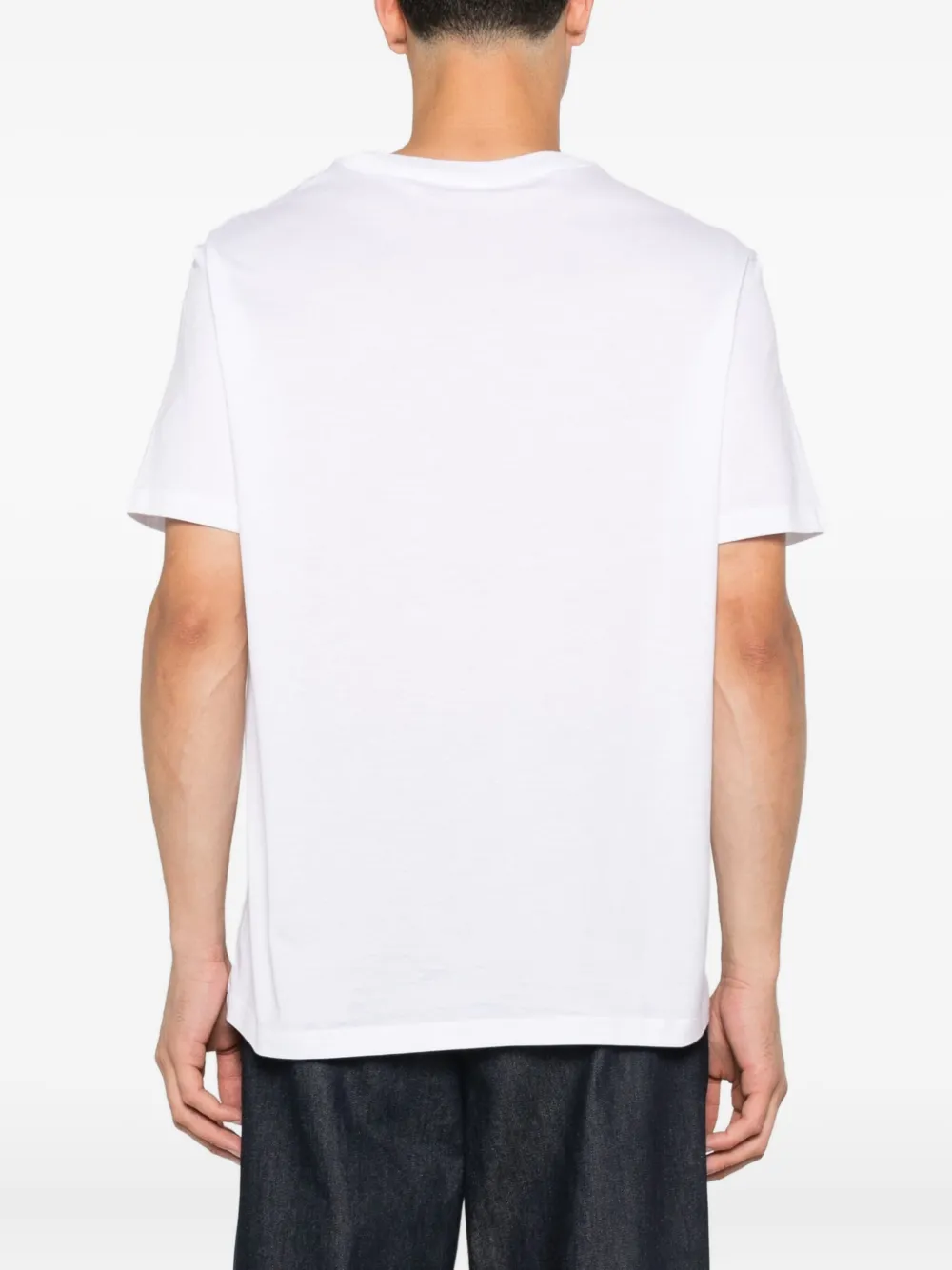 Paul & Shark T-shirt met logodetail Wit