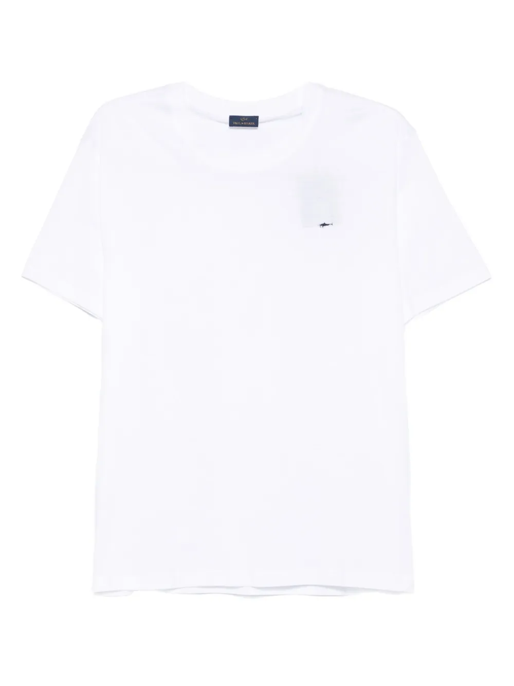 Paul & Shark T-shirt met logodetail Wit