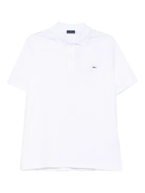 Paul & Shark embroidered cotton polo shirt