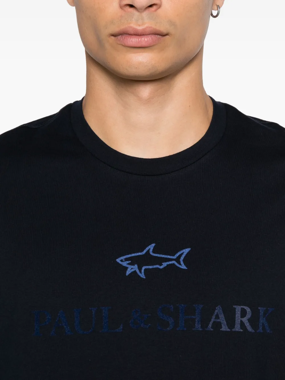 Paul & Shark Katoenen T-shirt Blauw
