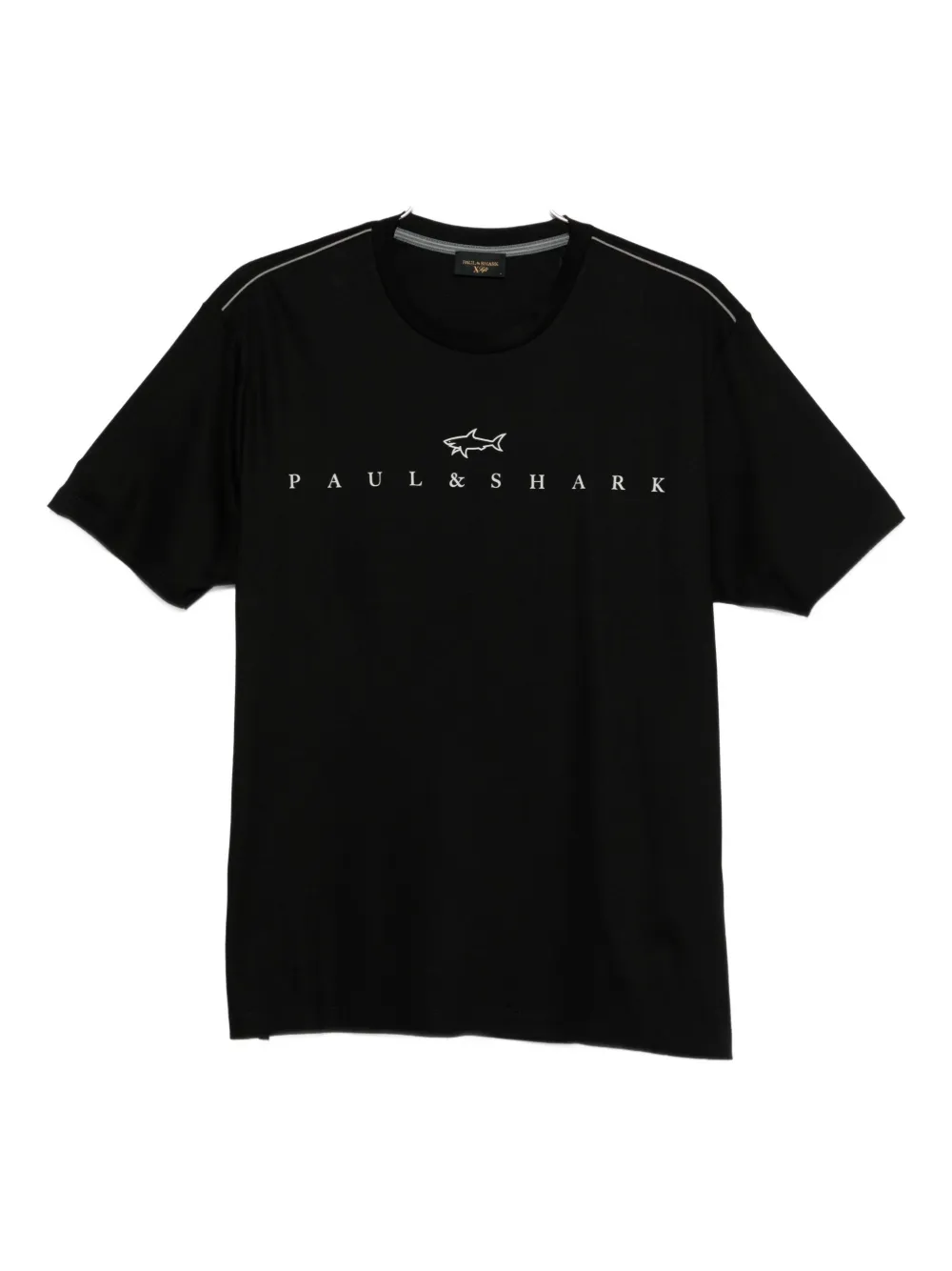 Paul & Shark Logo-detail T-shirt In Black