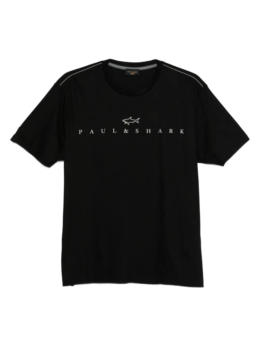 Paul & Shark T-shirt met logodetail Zwart