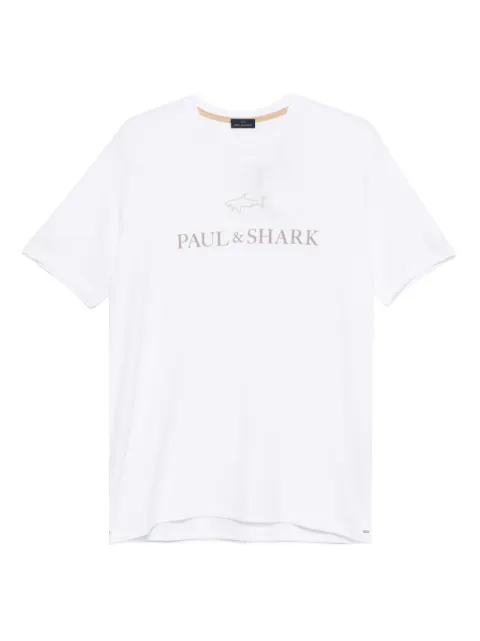 Paul & Shark logo-print cotton T-shirt