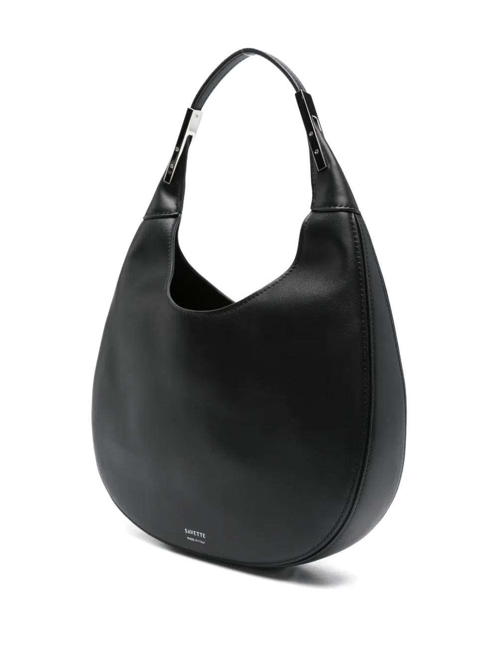 Savette Leather Shoulder Bags In Black
