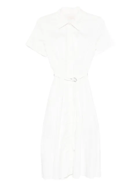 LIU JO belted shirt midi dress