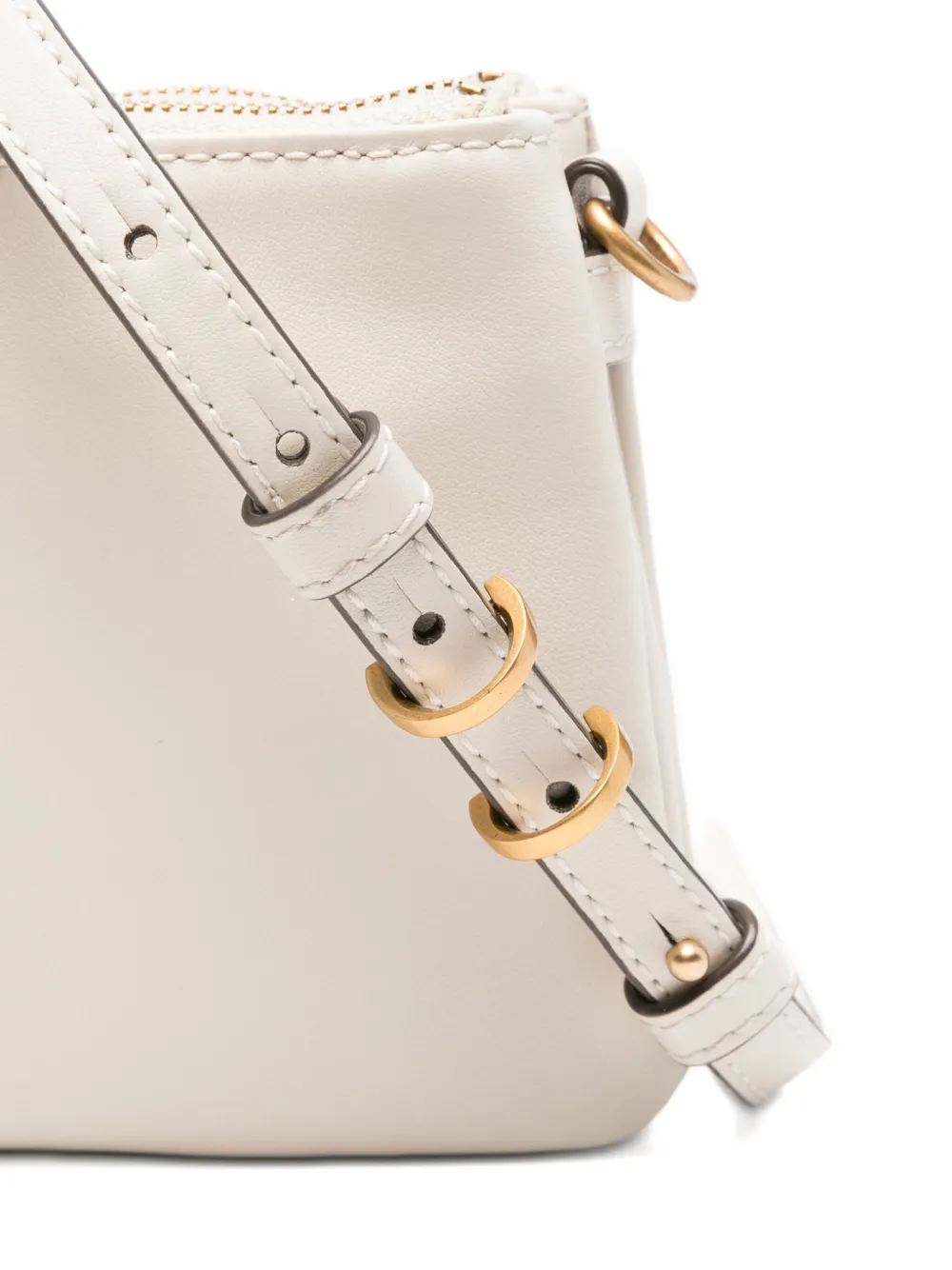 PINKO double-zip shoulder bag Wit