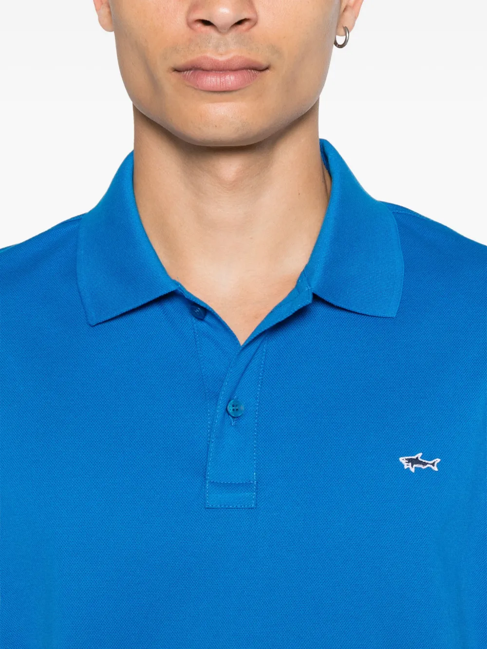 Paul & Shark Katoenen poloshirt Blauw