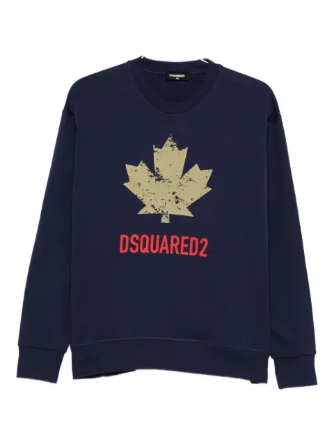 DSQUARED2 KIDS maple-leaf sweatshirt