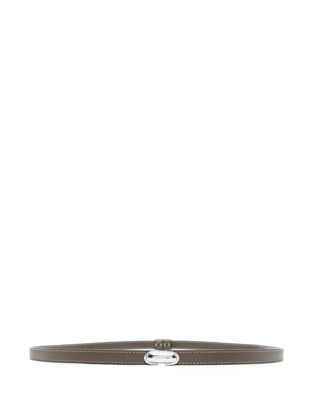 Savette Symmetry leather belt - グリーン Savette Symmetry leather belt - グリーン