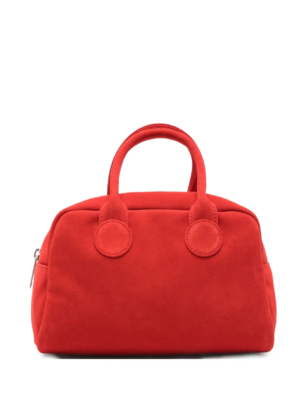 top-handle zip tote bag