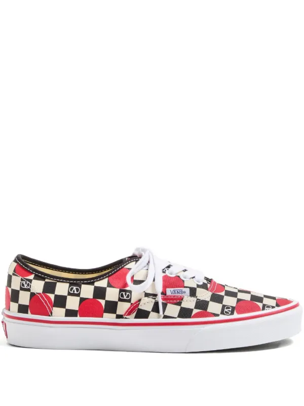 Valentino Garavani x Vans Vロゴ チェッカー ポルカドット スニーカー