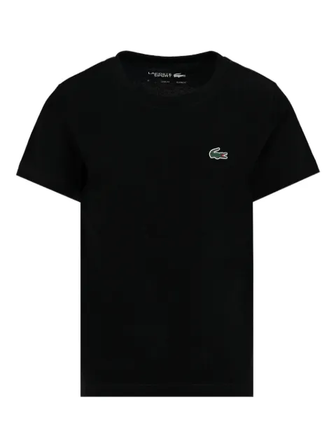 Lacoste Kids Camiseta mangas curtas com logo bordado