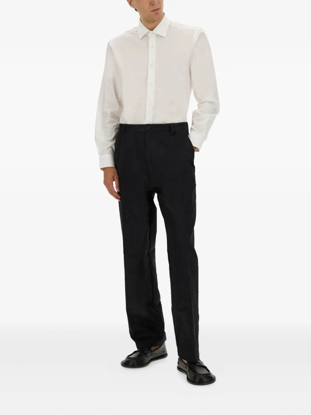 BOSS buttoned shirt - Wit