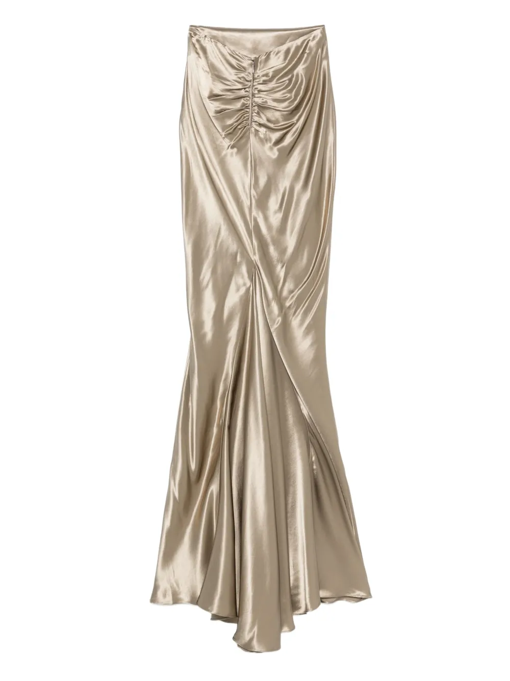 THE ANDAMANE Nemesia satin bias-cut maxi skirt | Fitted Skirts | Image 2