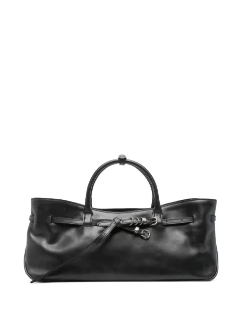 Marge Sherwood large Grandma Used leather buckle-fastening tote bag
