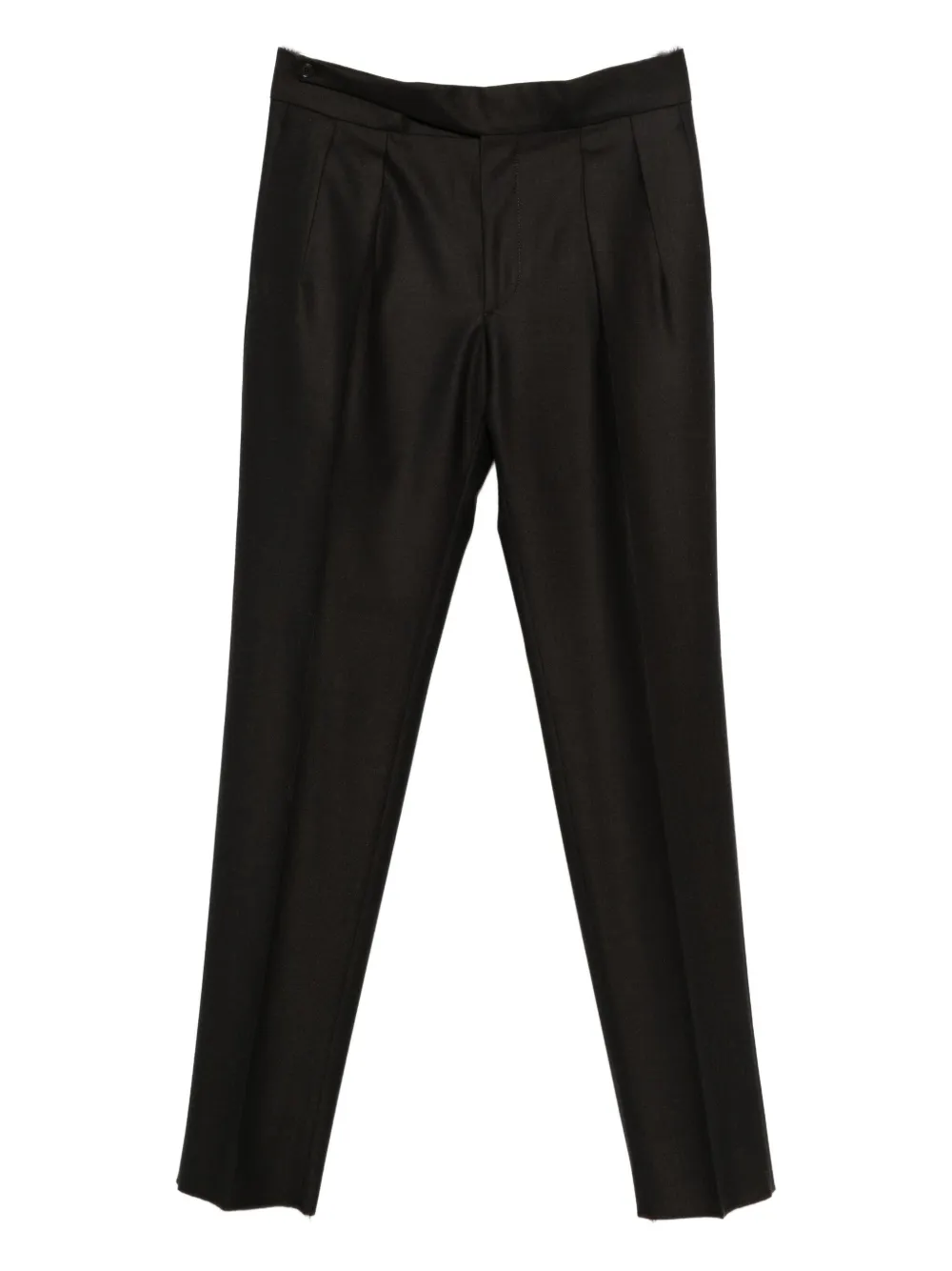 Tagliatore pleated trousers | Brown | Image 1