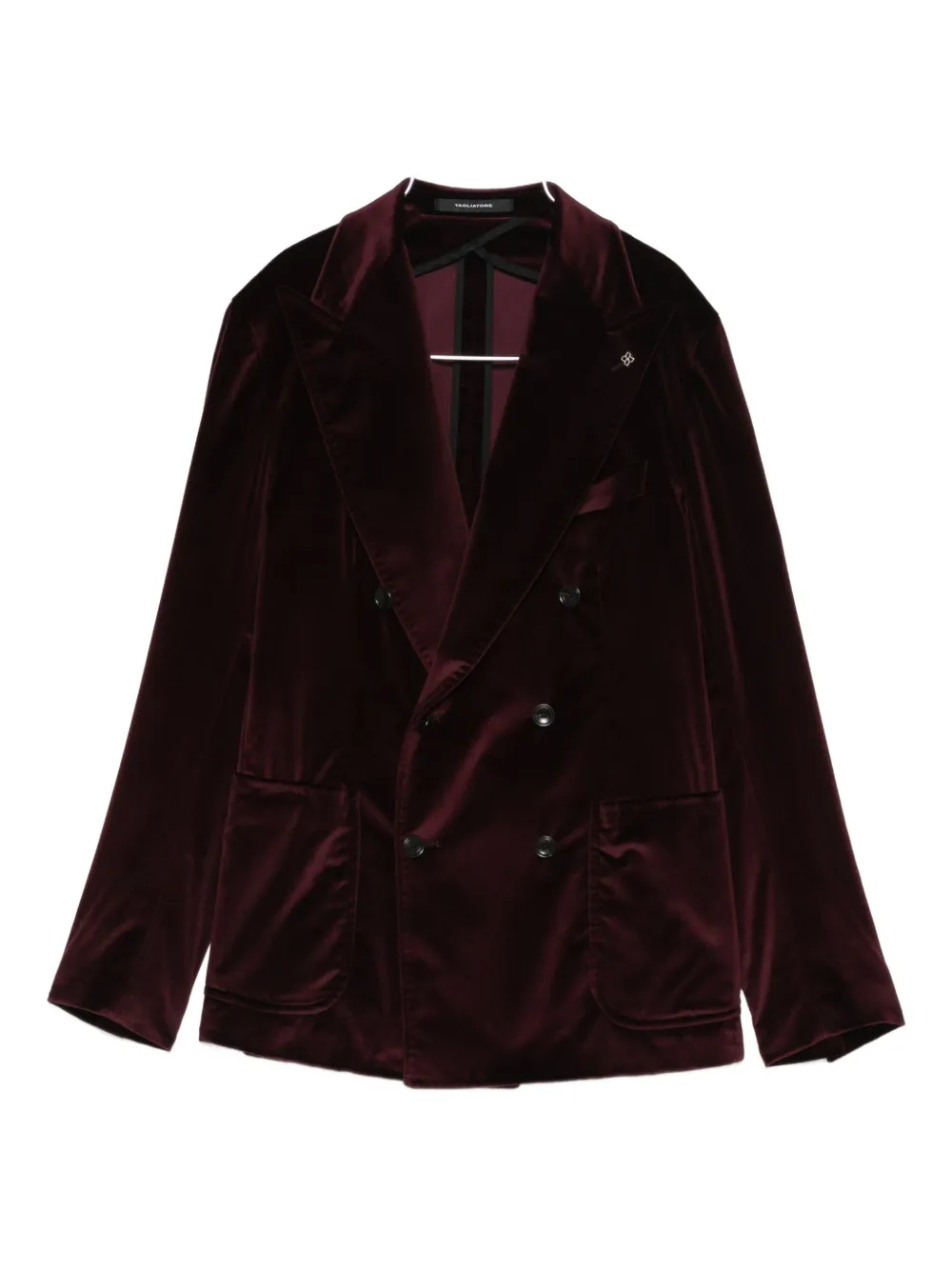 Tagliatore Green Jackets In Purple