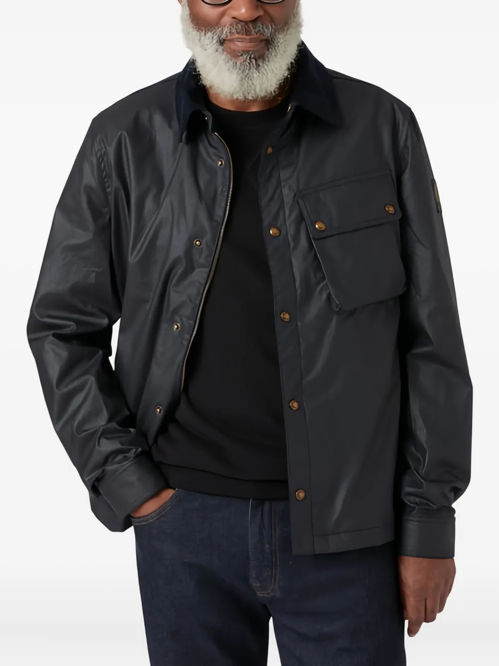 Belstaff Ground shirtjack Blauw