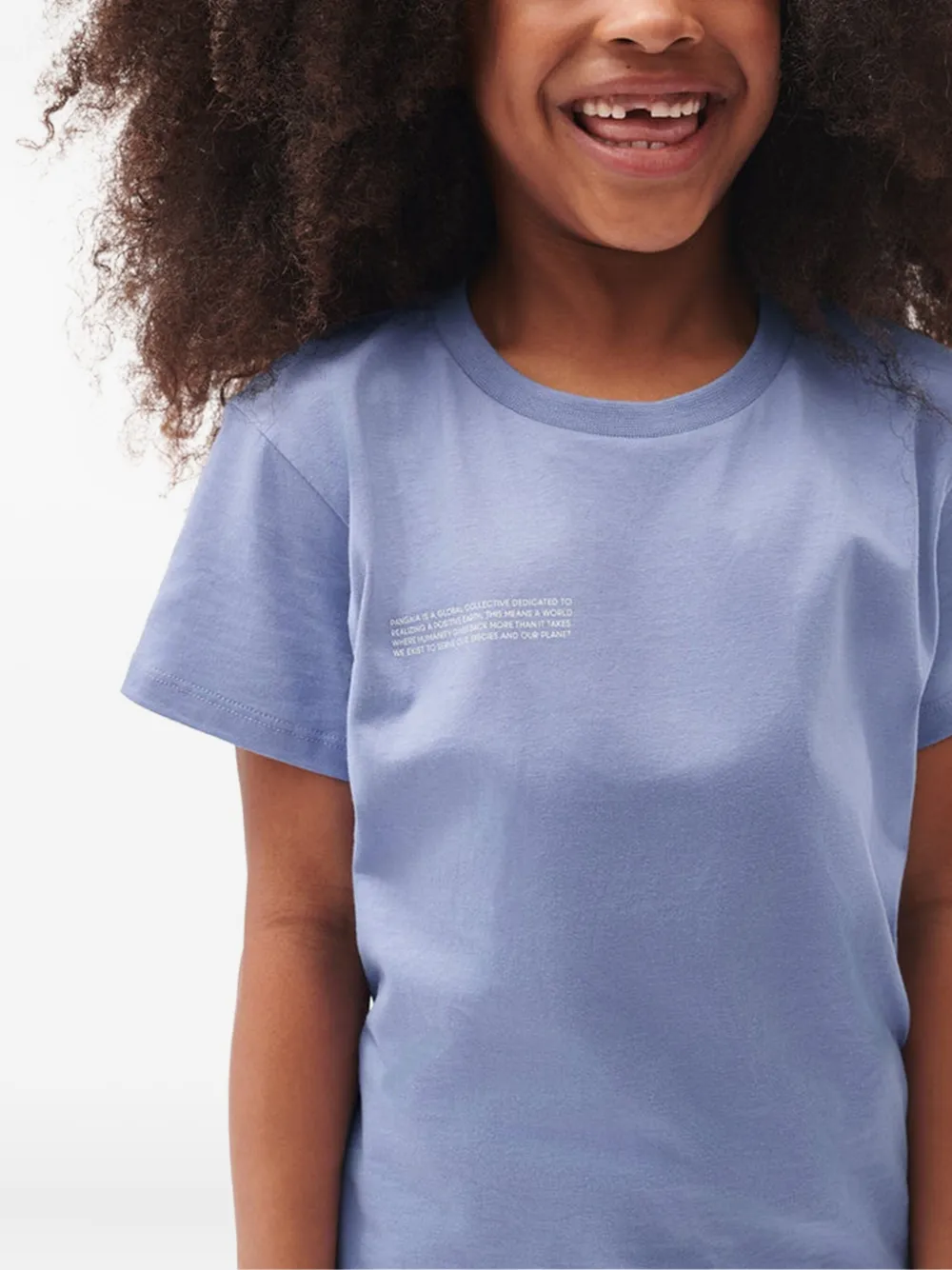 Pangaia Kids logo-print T-shirt | Boys T-Shirts | Image 2