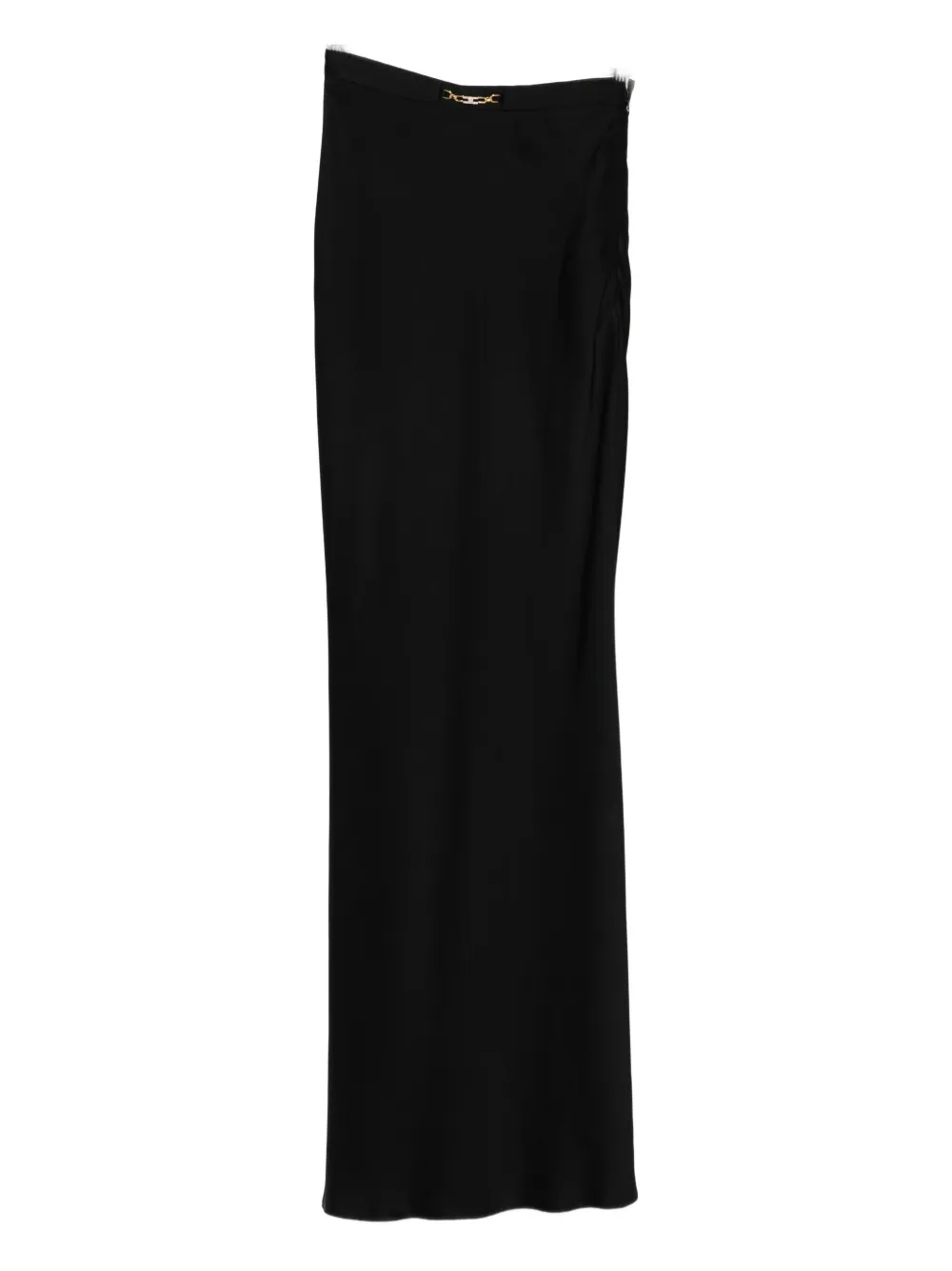 Elisabetta Franchi Maxi-rok met ketting Zwart