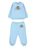 Moschino Kids rainbow tracksuit - Blue