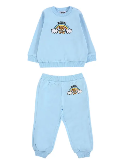 Moschino Kids rainbow tracksuit