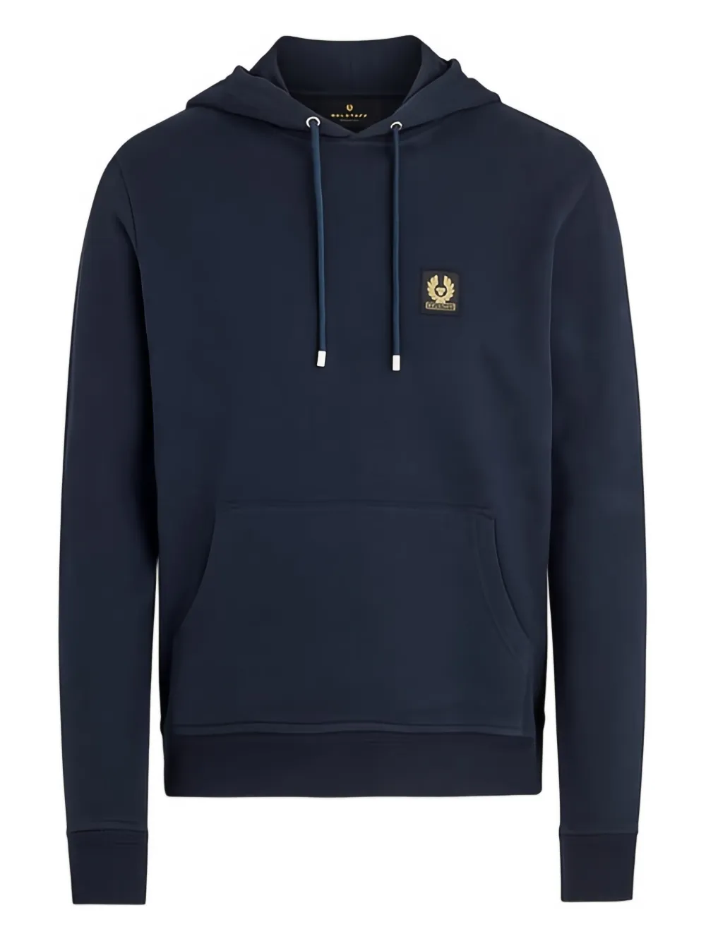 Belstaff Belstaff logo-patch hoodie | Blue | Image 1