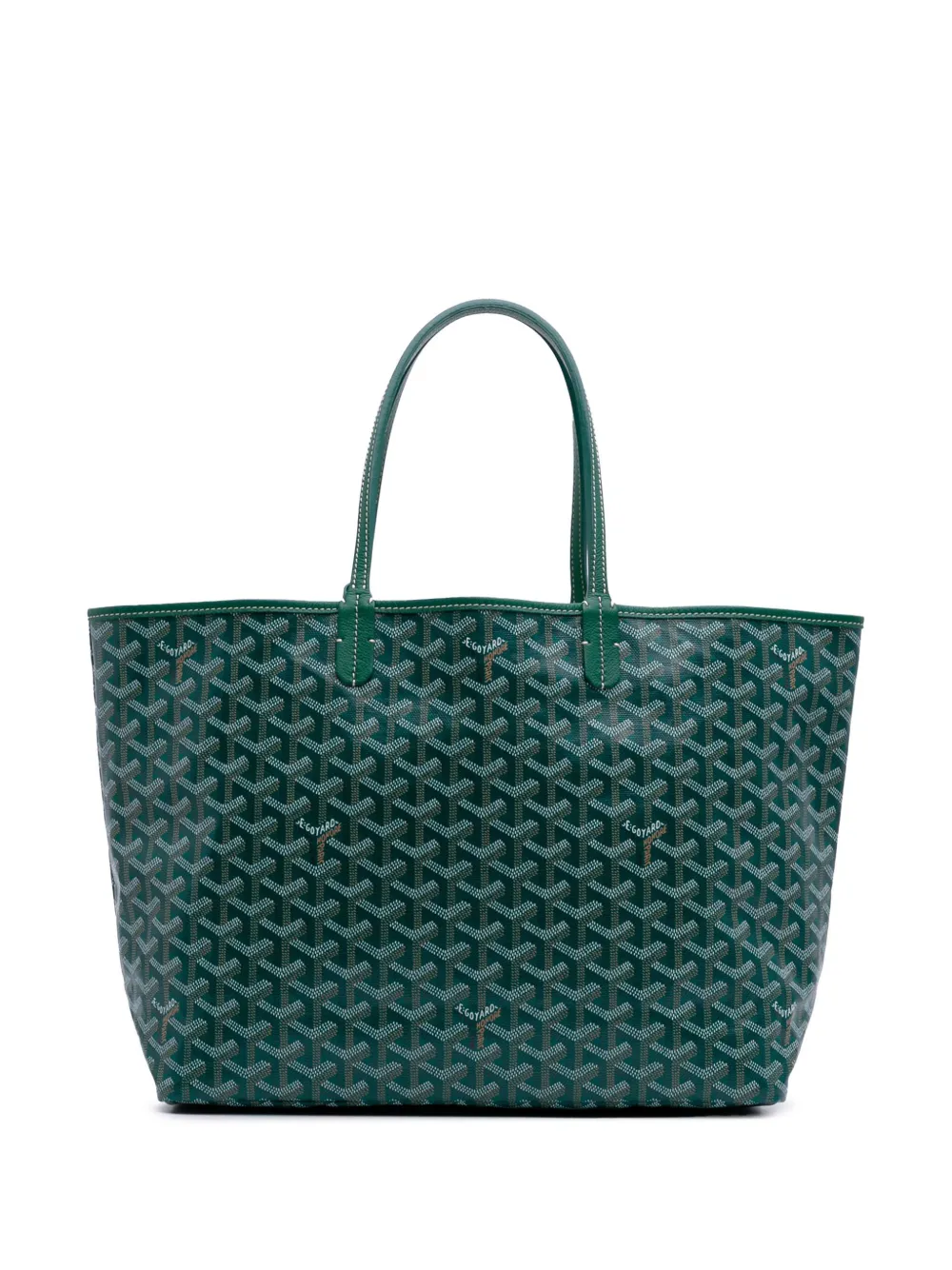 Goyard Pre-Owned 2019 ゴヤールディン サンルイ PM トートバッグ - グリーン Goyard Pre-Owned 2019 ゴヤールディン サンルイ PM トートバッグ - グリーン