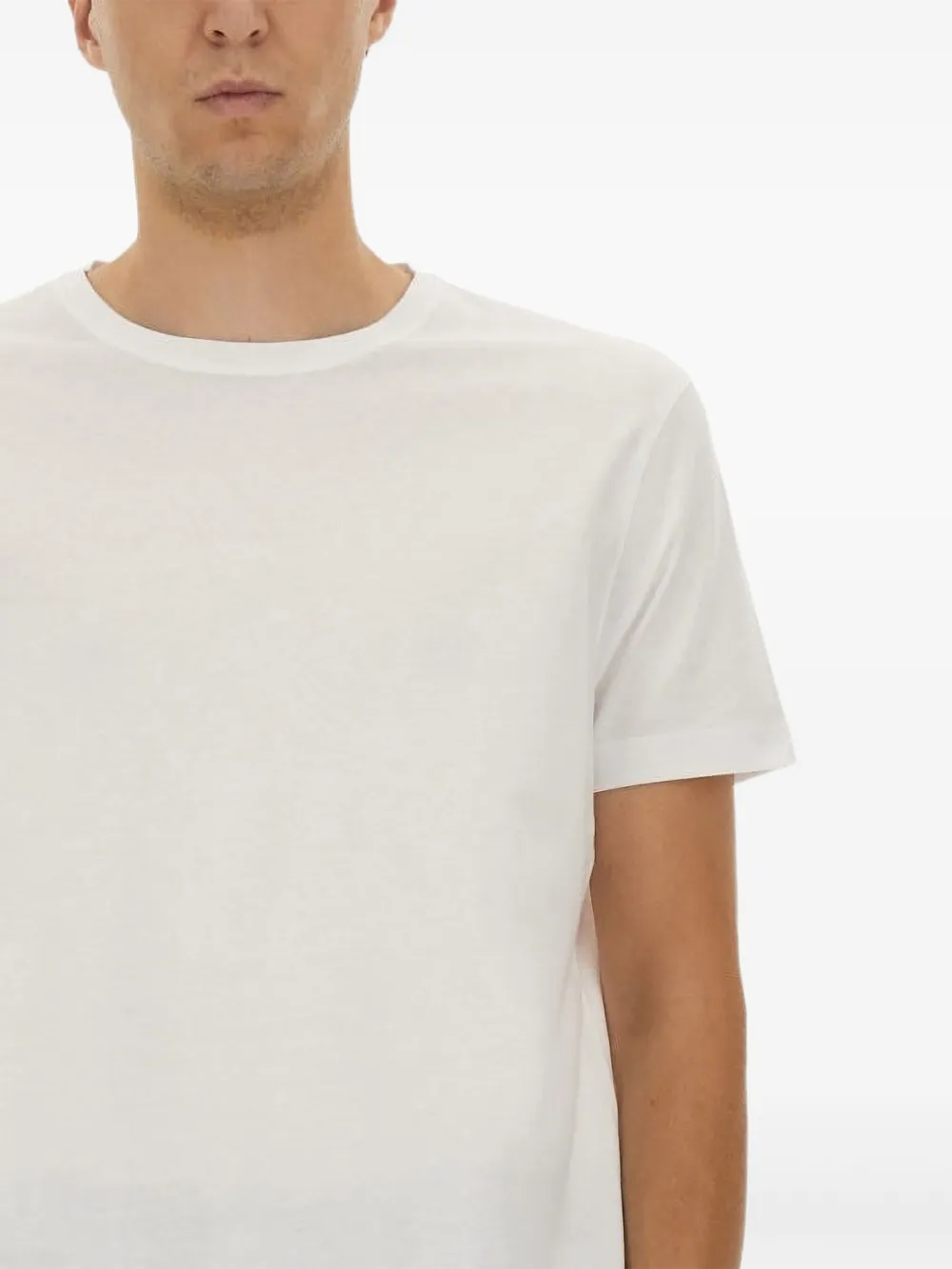 BOSS crewneck T-Shirt - Wit