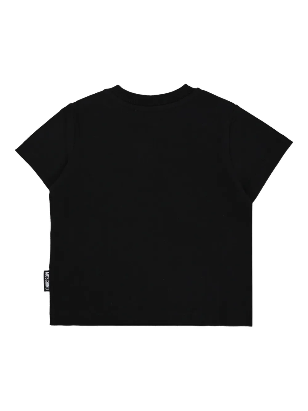 Moschino Kids T-shirt met korte mouwen Zwart